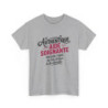Tee Shirt Authentique Aide-Soignante – T-Shirt Unisexe Humour Métier Santé Cadeau Blanc ou Sport Grey S-3XL