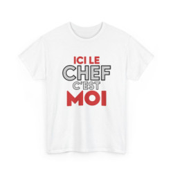 Tee Shirt Homme Ici le chef...