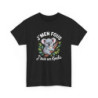 Tee Shirt J’m’en fous j’suis un Koala – T-Shirt Humour Animal Mignon Unisexe Noir S-3XL