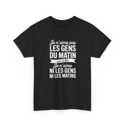 T-shirt Humour Je N’aime...