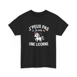 T-shirt Humour J’Peux Pas...