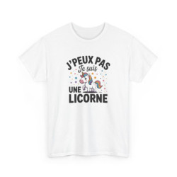 T-shirt Humour J’Peux Pas...