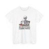 T-shirt Drôle Femme “Moi qui Attends l’Homme Parfait” – Tee Shirt Humour Sarcastique Blanc Gris Sport