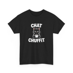 T-shirt Drôle “Chat...