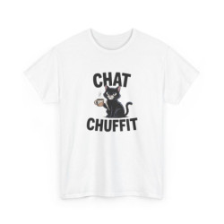T-shirt Drôle “Chat...