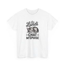 T-shirt Drôle “Les Lundi...