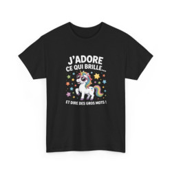 T-shirt Drôle “J’adore ce...
