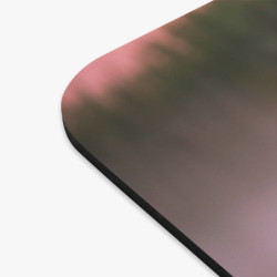 Tapis de souris 22x18 cm – Héron au Coucher du Soleil – Étang Paisible & Reflets Dorés – Nature Élégante