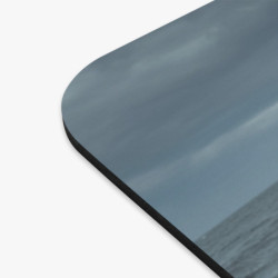Tapis de souris 22x18 cm – Phoque sur les Rochers – Océan Sauvage & Vagues du Nord – Nature Marine