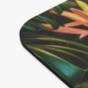 Tapis de souris 22x18 cm – Caméléon Tropical Multicolore – Feuilles Exotiques & Jungle Lumineuse