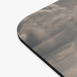 Tapis de souris 22x18 cm – Rhinocéros dans la Savane Africaine – Force & Sérénité de la Nature Sauvage