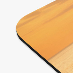 Tapis de souris 22x18 cm – Pélican au Coucher du Soleil – Bord de Mer Doré & Sérénité Océane