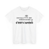 Tee shirt Unisex C'est pas la wifi qui connecte les gens c'est l'apéro Idée cadeau homme femme humour drôle