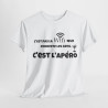 Tee shirt Unisex C'est pas la wifi qui connecte les gens c'est l'apéro Idée cadeau homme femme humour drôle