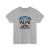 Tee Shirt Certifié Meilleur Papa du Monde – Cadeau Papa, Idée Fête des Pères, Anniversaire Papa, T-shirt Humour Papa