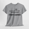 Tee shirt Unisex C'est pas la wifi qui connecte les gens c'est l'apéro Idée cadeau homme femme humour drôle