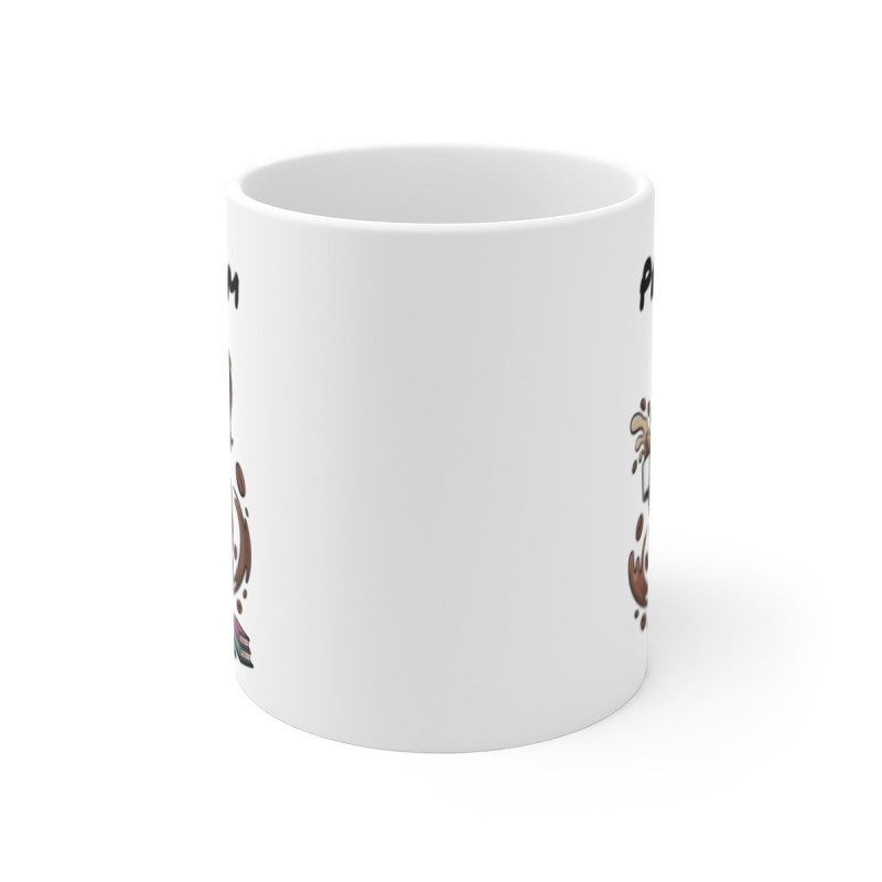 Mug Étudiante Personnalisable – Tasse Études & Café – Cadeau Étudiante Lycée Université – Mug Céramique