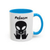 Teecustom Mug Alien Personnalisé avec Prénom – Extraterrestre Humour Signe JUL – Mug Céramique Couleurs au Choix