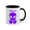 Teecustom Mug Alien Violet Personnalisé avec Prénom – Extraterrestre Humour Signe JUL – Mug Céramique Couleurs au Choix
