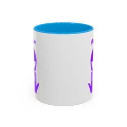 Teecustom Mug Alien Violet Personnalisé avec Prénom – Extraterrestre Humour Signe JUL – Mug Céramique Couleurs au Choix