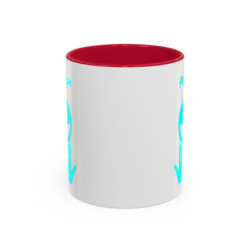 Teecustom Mug Alien Bleu Clair Personnalisé avec Prénom – Extraterrestre Humour Signe JUL – Mug Céramique Couleurs au Choix