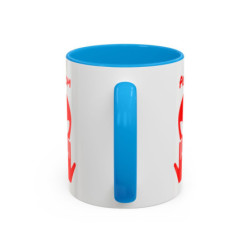 Teecustom Mug Alien Rouge Personnalisé avec Prénom – Extraterrestre Humour Signe JUL – Mug Céramique Couleurs au Choix