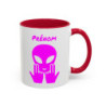 Teecustom Mug Alien Rose Personnalisé avec Prénom – Extraterrestre Humour Signe JUL – Mug Céramique Couleurs au Choix