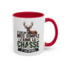 Teecustom Mug Chasse Cerf – Je Suis Un Mec Simple J’Aime La Chasse – Tasse Humoristique Chasseur
