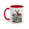 Teecustom Mug Chasse Cerf – Je Suis Un Mec Simple J’Aime La Chasse – Tasse Humoristique Chasseur