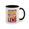 Teecustom Mug RC Lens Football – Je Ne Suis Pas Parfait Mais Je Suis Supporter de Lens – Tasse Humoristique Fan