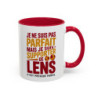Teecustom Mug RC Lens Football – Je Ne Suis Pas Parfait Mais Je Suis Supporter de Lens – Tasse Humoristique Fan