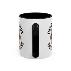 Teecustom Mug Humour Chauve – Pas de Cheveux Pas de Problème – Tasse Drôle Homme Design Cartoon