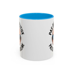 Teecustom Mug Humour Chauve – Pas de Cheveux Pas de Problème – Tasse Drôle Homme Design Cartoon