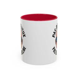 Teecustom Mug Humour Chauve – Pas de Cheveux Pas de Problème – Tasse Drôle Homme Design Cartoon
