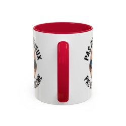 Teecustom Mug Humour Chauve – Pas de Cheveux Pas de Problème – Tasse Drôle Homme Design Cartoon