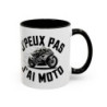 Teecustom Mug Moto Humour – J’Peux Pas J’Ai Moto – Tasse Motard Design Sport