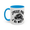 Teecustom Mug Moto Humour – J’Peux Pas J’Ai Moto – Tasse Motard Design Sport