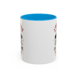 Teecustom Mug Pompier Humour – J’Peux Pas La Caserne M’Attend – Tasse Sapeur-Pompier Design Casque