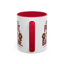 Teecustom Mug FC Barcelone – Je Ne Suis Pas Parfait Mais Supporter – Tasse Football Humour