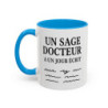 Teecustom Mug Citation Humour – Un Sage Docteur A Un Jour Écrit – Tasse Message Drôle