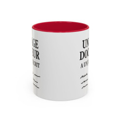 Teecustom Mug Citation Humour – Un Sage Docteur A Un Jour Écrit – Tasse Message Drôle