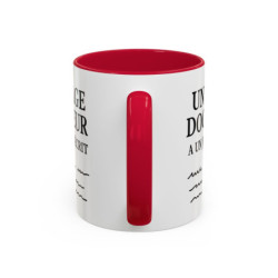 Teecustom Mug Citation Humour – Un Sage Docteur A Un Jour Écrit – Tasse Message Drôle