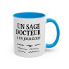 Teecustom Mug Citation Humour – Un Sage Docteur A Un Jour Écrit – Tasse Message Drôle