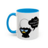 Mug Céramique Calimero Grognon – Tasse Humour “C’est Vraiment Trop Injuste” 325ml – Cadeau Original Café Noir,Bleu,Rouge
