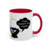 Mug Céramique Calimero Grognon – Tasse Humour “C’est Vraiment Trop Injuste” 325ml – Cadeau Original Café Noir,Bleu,Rouge