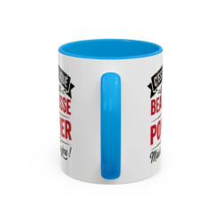 Mug Beau Gosse Pompier – Tasse Céramique Humour Sapeur-Pompier – Cadeau Homme Métier Feu – Micro-ondes & Lave-Vaisselle