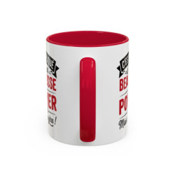 Mug Beau Gosse Pompier – Tasse Céramique Humour Sapeur-Pompier – Cadeau Homme Métier Feu – Micro-ondes & Lave-Vaisselle