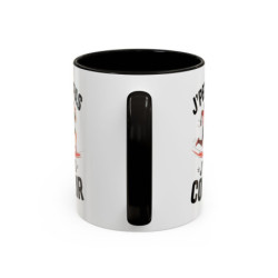 Mug J’peux pas J’vais Courir – Tasse Céramique Running Humour – Cadeau Sportif Course à Pied 325ml