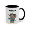 Mug Personnalisé Pêcheur Selfie – Tasse Céramique avec Prénom – Cadeau Pêche Homme Drôle – Micro-ondes & Lave-Vaisselle – 325 ml