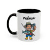 Mug Personnalisé Pêcheur Selfie – Tasse Céramique avec Prénom – Cadeau Pêche Homme Drôle – Micro-ondes & Lave-Vaisselle – 325 ml